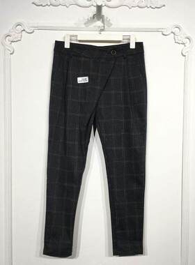 潮系列 8142S254 时尚长裤品牌女装折扣颦薪