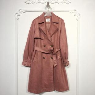 毛呢外套品牌女装 时尚 折扣颦薪 8167S222 紫系列