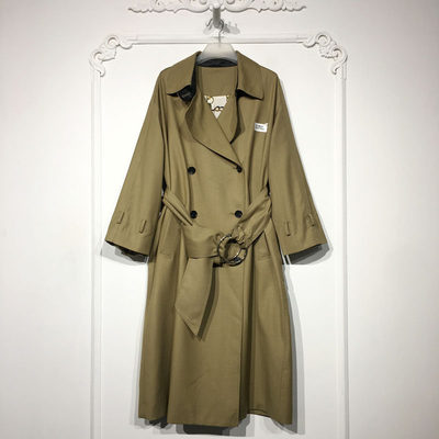 KRD系列 8307S088 时尚风衣外套品牌女装折扣颦薪