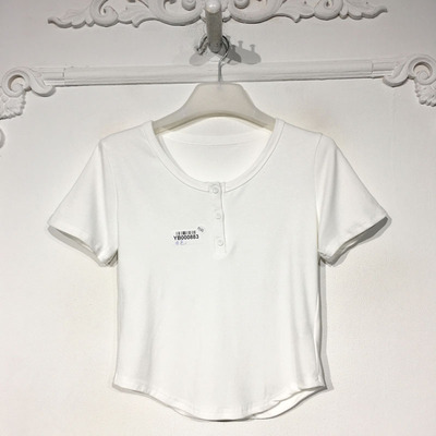 容悦 YB000883 时尚T恤品牌女装折扣颦薪