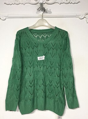 容系列 8284S193 时尚针织衫品牌女装折扣颦薪