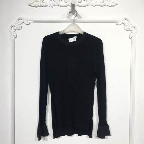 衣系列 8044S045 时尚羊毛针织衫品牌女装折扣颦薪