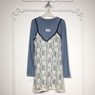 针织连衣裙品牌女装 时尚 折扣颦薪 8244S244 N系列