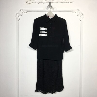 UGC系列 8198S159 时尚套装两件套品牌女装折扣颦薪