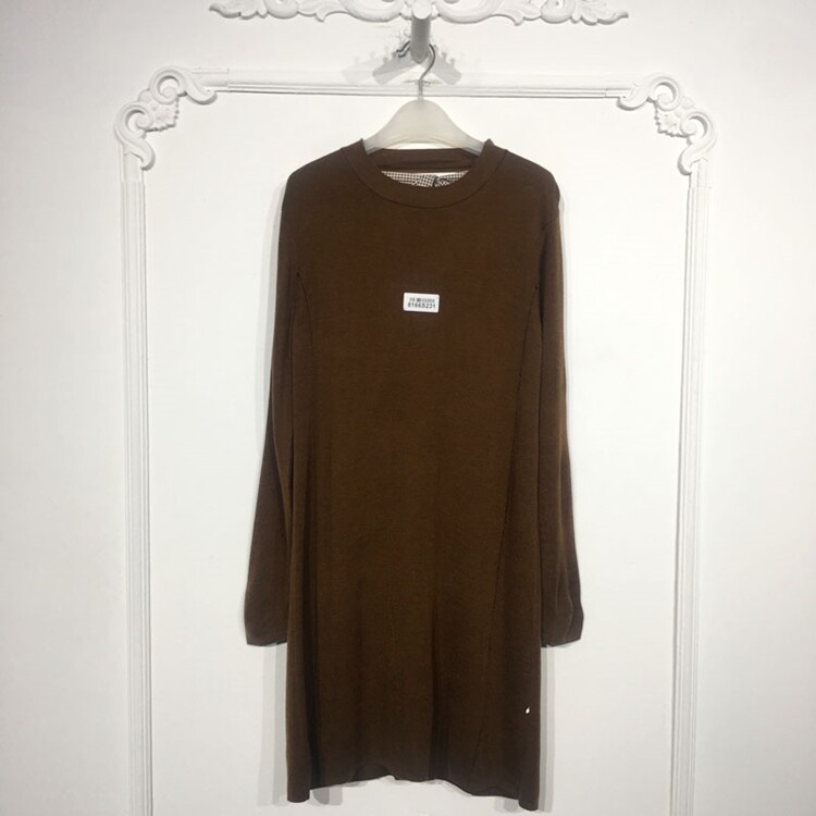 N系列 8166S231 时尚针织连衣裙品牌女装折扣颦薪