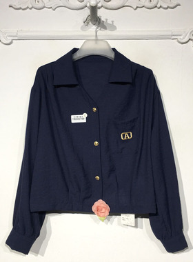 容悦 YB000789 时尚短款外套品牌女装折扣颦薪