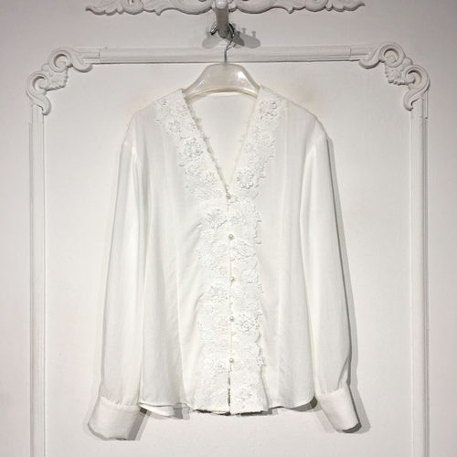 容悦 YB001037 时尚衬衫品牌女装折扣颦薪