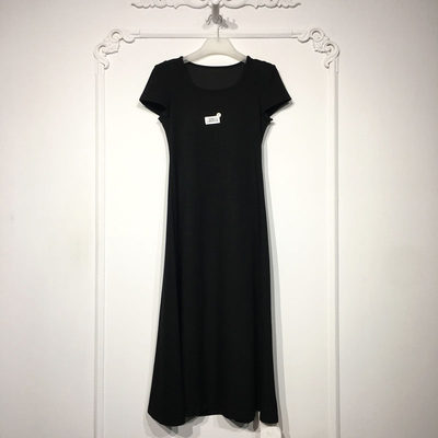 潮系列 LM08004 时尚连衣裙品牌女装折扣颦薪