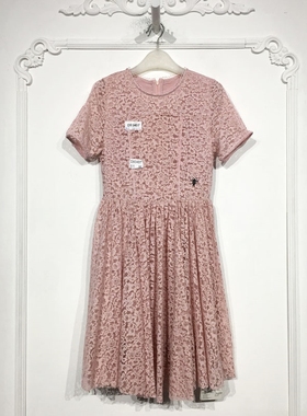 潮系列 D93407 时尚连衣裙品牌女装折扣馨薪