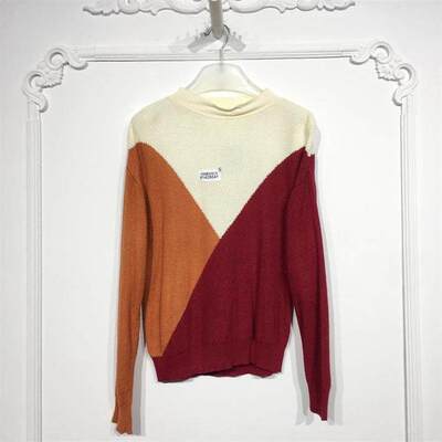 乐K系列 8142S041 时尚针织衫品牌女装折扣颦薪