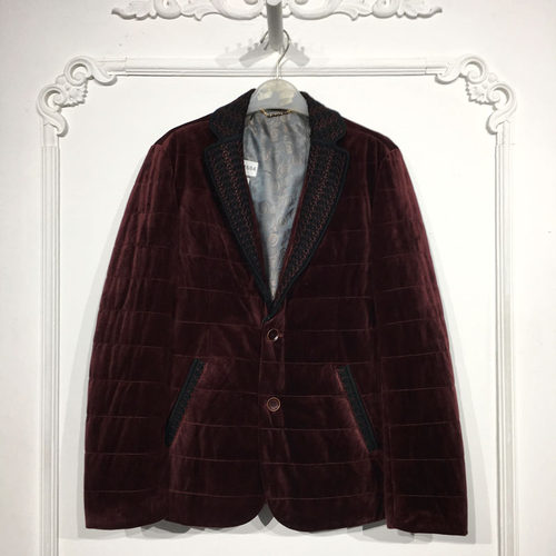 古T系列 PF11684 时尚棉衣品牌男装折扣馨