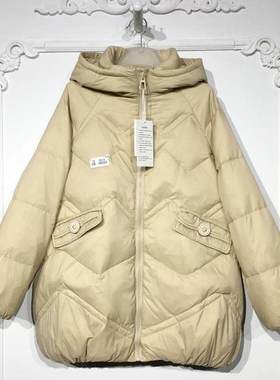 容系列 YB000028 时尚羽绒服品牌女装折扣颦薪