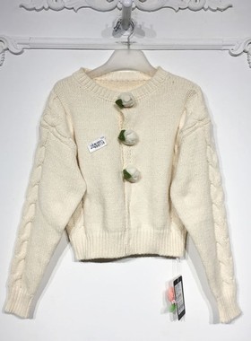 RTN系列 8269S135 时尚针织开衫品牌女装折扣颦薪