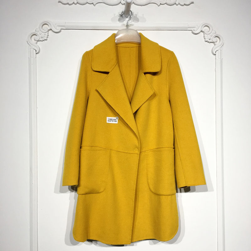 N系列 8247S166 时尚羊毛双面呢毛呢外套品牌女装折扣颦薪,女装/女士精品,毛呢外套,淘宝优惠券,粉丝福利购,淘宝优惠卷