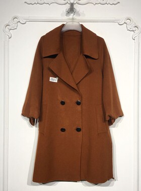 容悦 8286S152 时尚羊毛双面呢毛呢外套品牌女装折扣颦薪