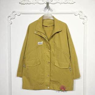 风衣外套品牌女装 时尚 折扣颦薪 8081S282 梦SY系列