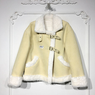 毛呢外套品牌女装 时尚 折扣颦薪 YB000630 容系列