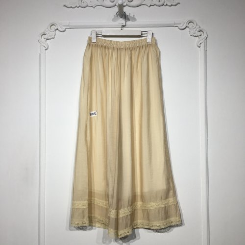 漆容悦 YB000256 时尚阔腿裤品牌女装折扣馨薪