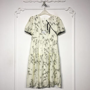 容悦 8329S287时尚国风新中式连衣裙品牌女装折扣颦薪