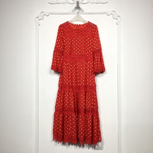 连衣裙品牌女装 时尚 折扣靓啵 D89428 潮系列