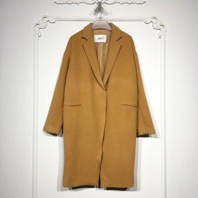 潮系列 8278S112 时尚毛呢外套品牌女装折扣颦薪