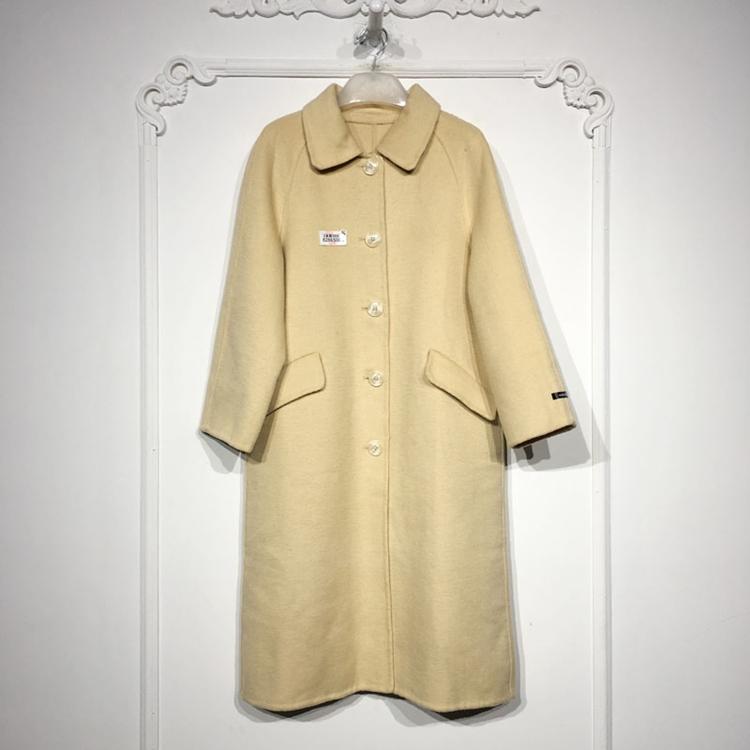 容系列 8286S003 时尚羊毛双面呢毛呢外套品牌女装折扣颦薪