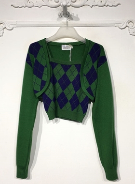 唐S系列 8288S011 时尚针织套装两件套品牌女装折扣颦薪