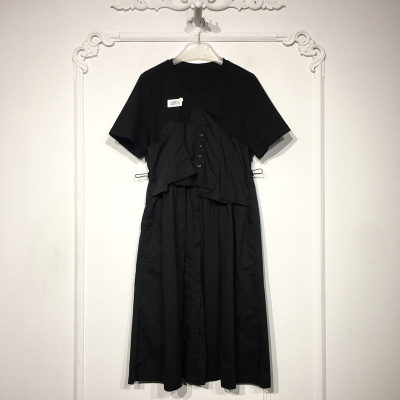 潮系列 LM07017 时尚连衣裙品牌女装折扣颦薪