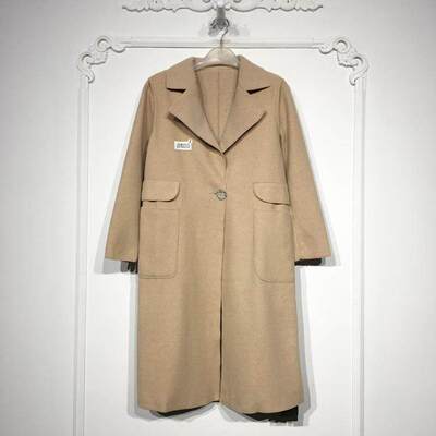 西树系列 8276S232 时尚毛呢外套品牌女装折扣颦薪