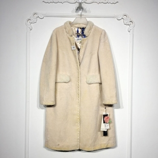 折扣 潮系列 羊毛羊剪绒外套品牌女装 时尚 瑕疵颦薪 8282S184