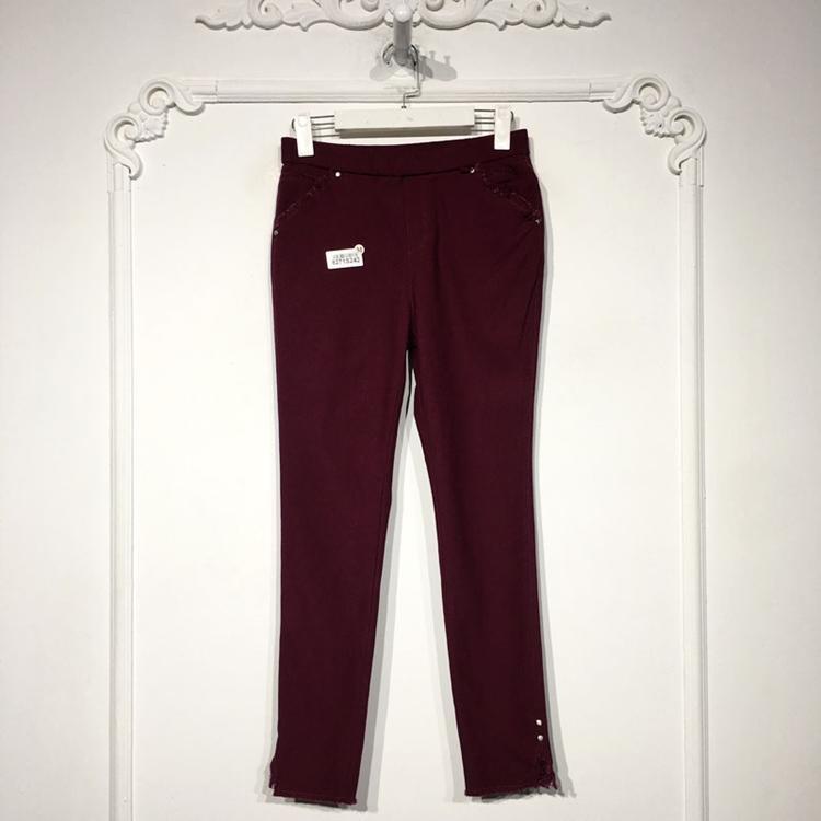 潮系列 8271S242 时尚长裤品牌女装折扣颦薪