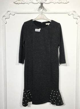 潮系列 8092S053 时尚连衣裙品牌女装折扣颦薪