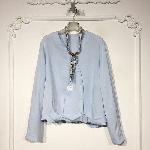 容悦 YB000992 时尚衬衫品牌女装折扣颦薪