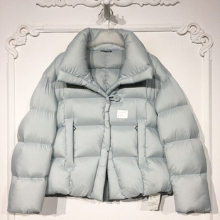 羽绒服品牌女装 容系列 短款 时尚 折扣颦薪 YB000567