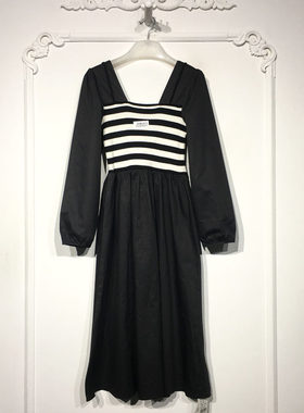 YZQ系列 8328S216 时尚连衣裙品牌女装折扣颦薪