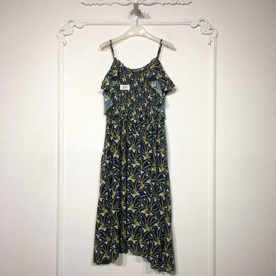 潮系列 LM07045 时尚连衣裙品牌女装折扣颦薪