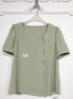 沫H系列 D98301 时尚上装品牌女装折扣馨薪