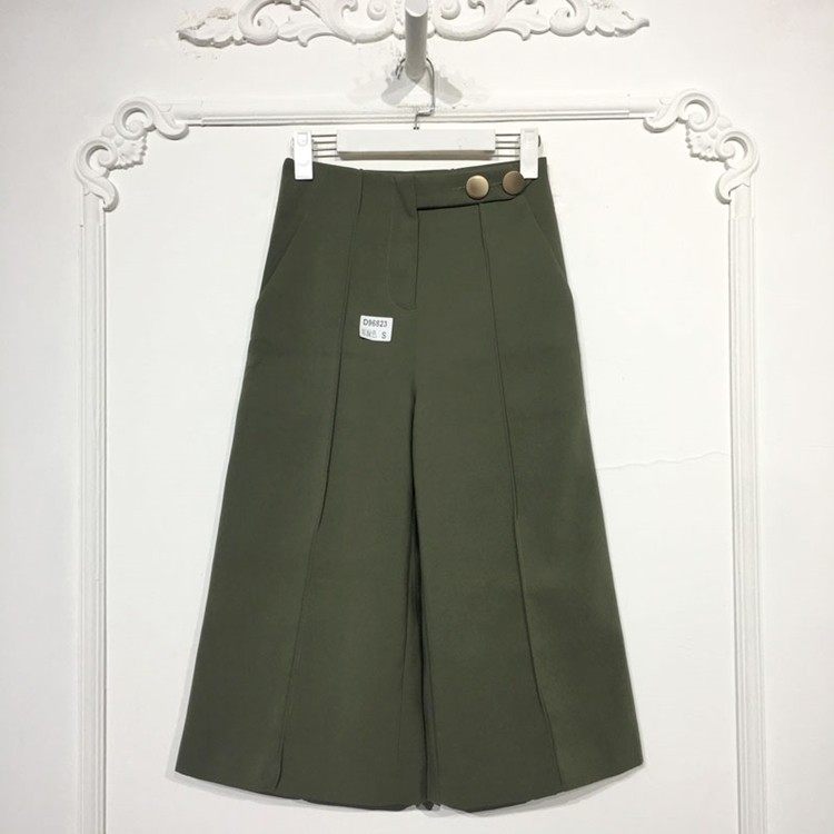 夕系列 D96823 时尚阔腿裤品牌女装折扣颦薪,女装/女士精品,休闲裤,淘宝优惠券,粉丝福利购,淘宝优惠卷