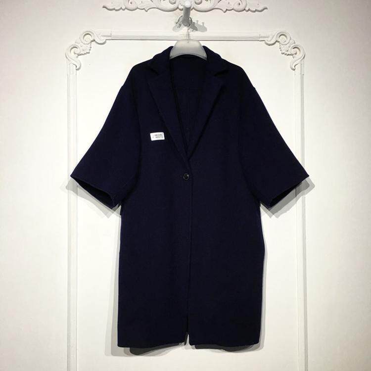 容系列 8248S113 时尚羊毛双面呢毛呢外套品牌女装折扣颦薪