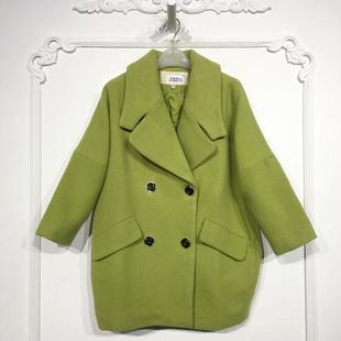 毛呢外套品牌女装 时尚 折扣颦薪 8156S172 艾O系列