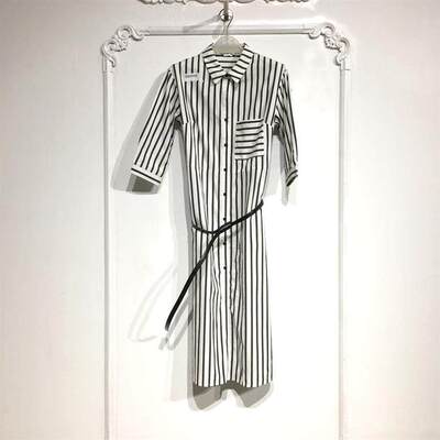 洛M系列 D83055 时尚连衣裙品牌女装折扣颦薪