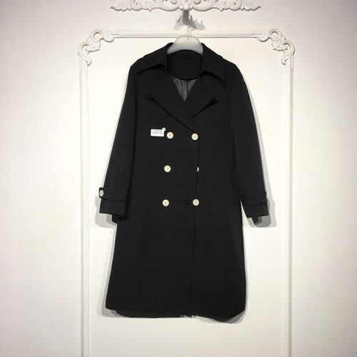 容悦 8338S164 时尚风衣外套品牌女装折扣颦薪