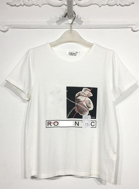 乐K系列 8208S157 时尚T恤品牌女装折扣颦薪