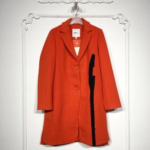 毛呢外套品牌女装 时尚 折扣颦薪 8247S225 M系列