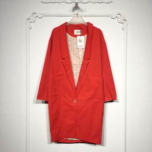 风衣外套品牌女装 时尚 折扣颦薪 LM06184 潮系列