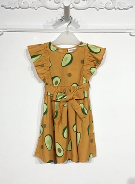 潮系列 PF11865 时尚连衣裙品牌童装折扣饕