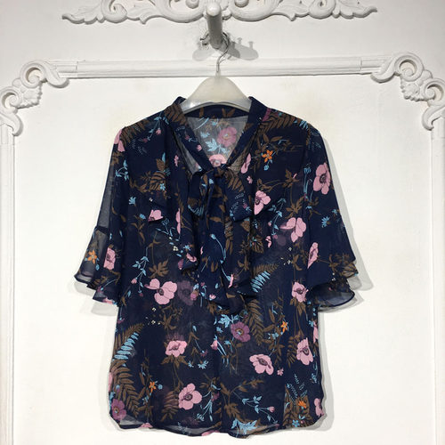 容悦 K50679 时尚上装品牌女装折扣颦薪