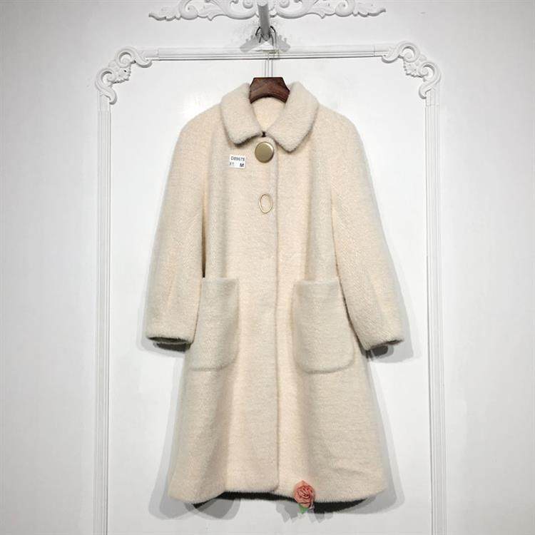 乔系列 D89675 时尚仿貂绒外套品牌女装折扣颦薪,女装/女士精品,毛针织衫,淘宝优惠券,粉丝福利购,淘宝优惠卷