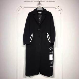 M系列 8274S049 时尚毛呢外套品牌女装折扣颦薪