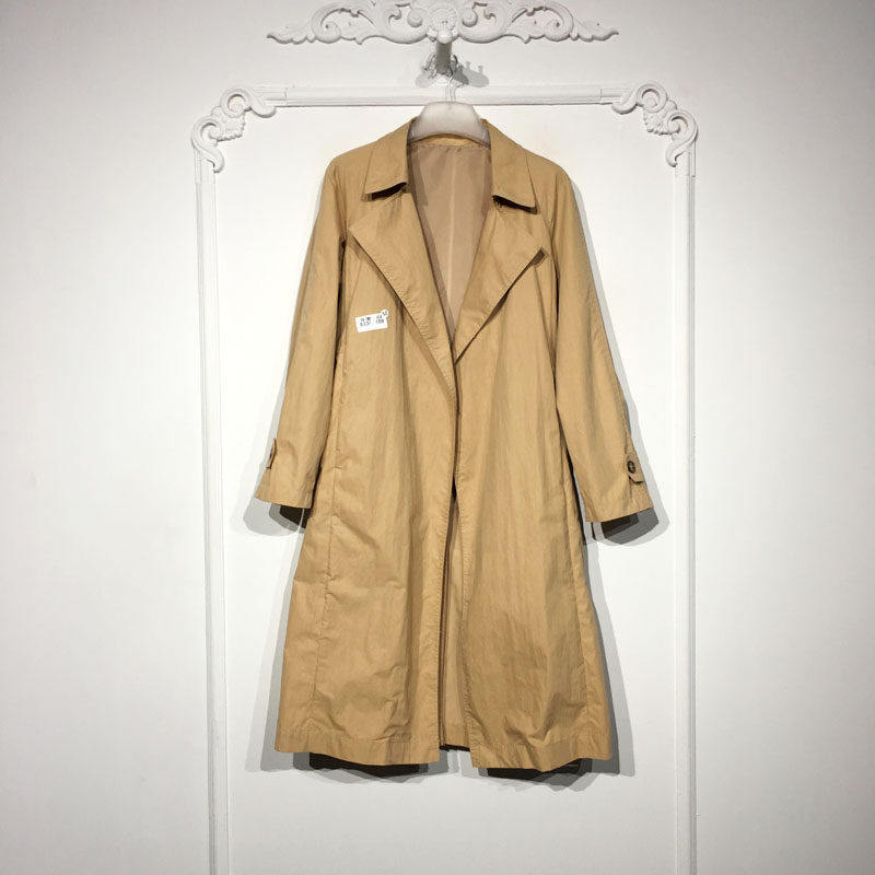 容悦 8338S159 时尚风衣外套品牌女装折扣颦薪